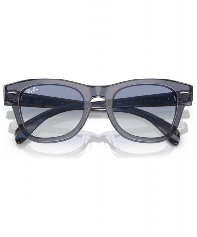 Kids Sunglasses RJ9707S46-Y Transparent Blue $26.40 Kids