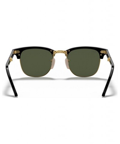 Sunglasses RB2176 CLUBMASTER FOLDING Black/Green $32.89 Unisex