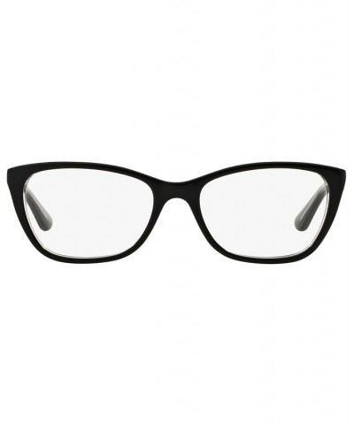 VO2961 Women's Cat Eye Eyeglasses Top Black $24.13 Womens