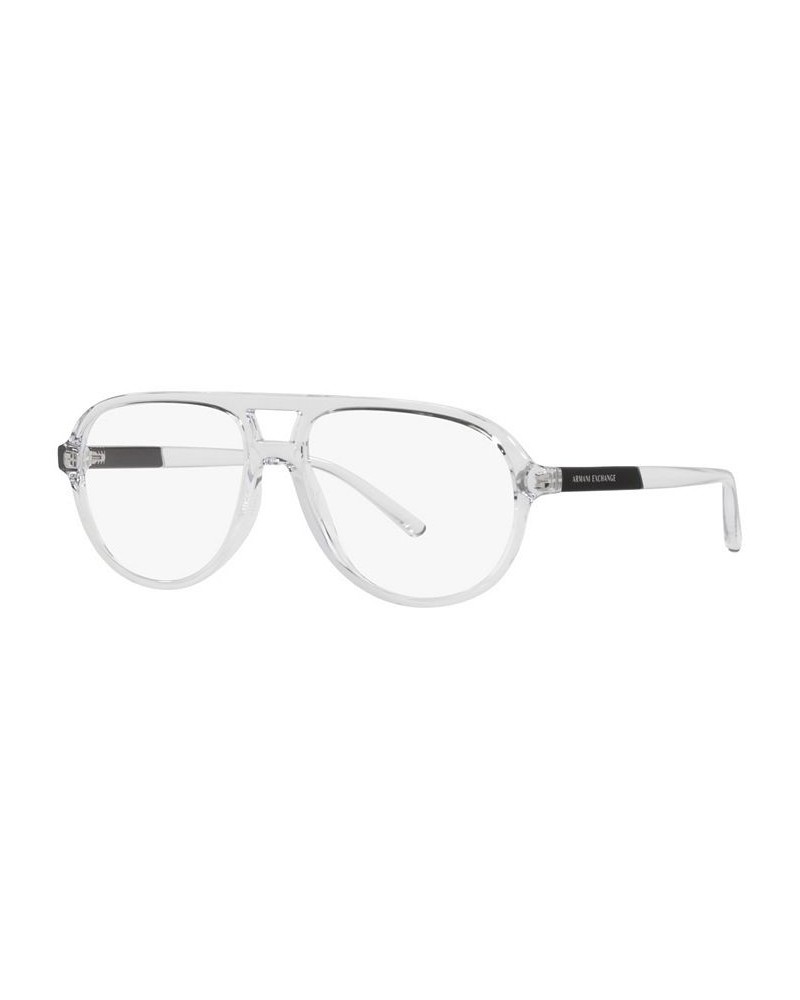 AX3090 Men's Phantos Eyeglasses Matte Blue $34.51 Mens