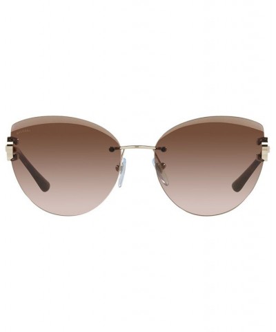 Women's Sunglasses BV6166B 60 Pink Gold-Tone $49.27 Womens