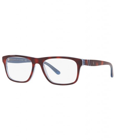 PH2211 Men's Rectangle Eyeglasses Blue $32.22 Mens