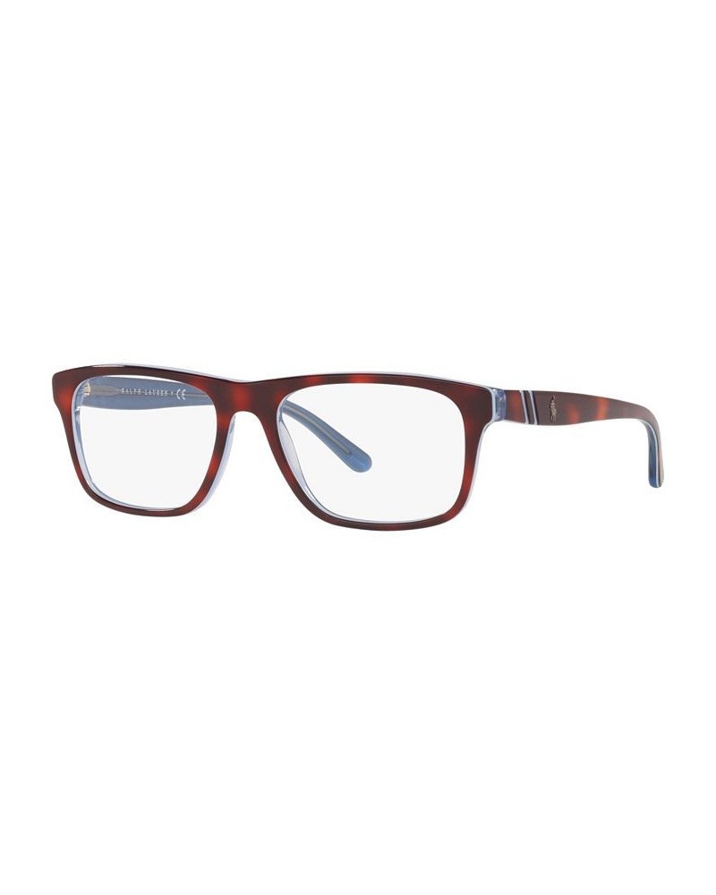 PH2211 Men's Rectangle Eyeglasses Blue $32.22 Mens