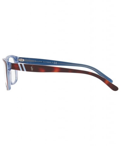 PH2211 Men's Rectangle Eyeglasses Blue $32.22 Mens