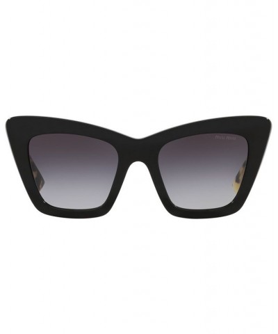 Women's Sunglasses MU 01WS 50 Black $100.92 Womens