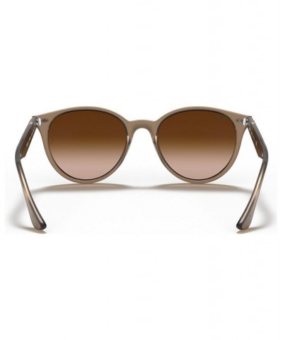 Unisex Low Bridge Fit Sunglasses RB4305F 53 Opal Beige $31.54 Unisex