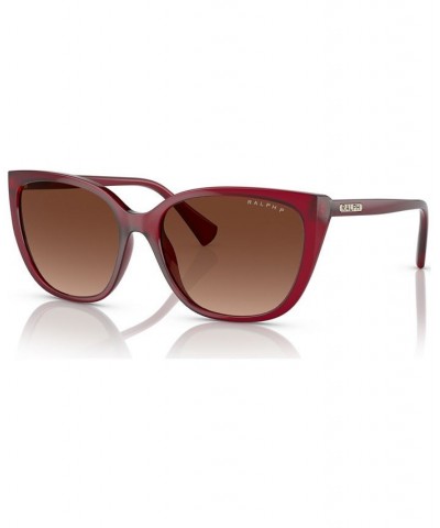 Women's Polarized Sunglasses RA527456-YP Transparent Bordeaux $10.60 Womens