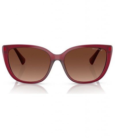 Women's Polarized Sunglasses RA527456-YP Transparent Bordeaux $10.60 Womens