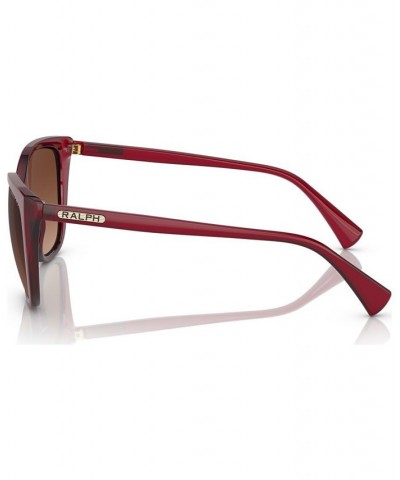 Women's Polarized Sunglasses RA527456-YP Transparent Bordeaux $10.60 Womens