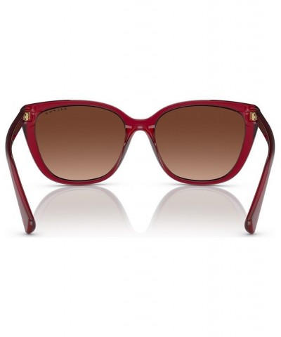 Women's Polarized Sunglasses RA527456-YP Transparent Bordeaux $10.60 Womens