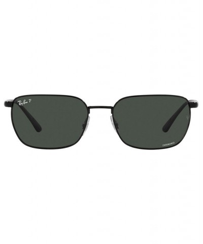 Unisex Polarized Sunglasses RB3684CH 58 Black $61.56 Unisex