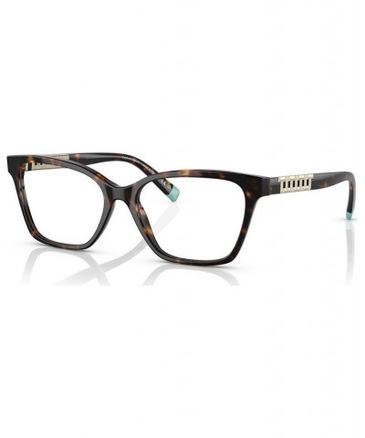 Women's Pillow Eyeglasses TF222854-O Havana $61.12 Womens