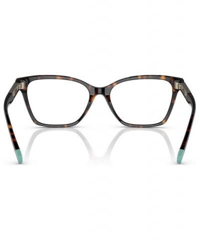 Women's Pillow Eyeglasses TF222854-O Havana $61.12 Womens