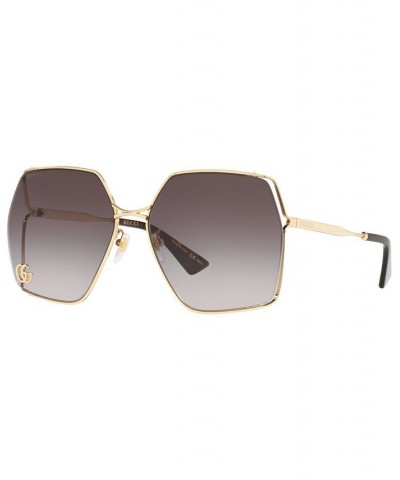 Women's Sunglasses Gg0817S 65 Gold-Tone $142.80 Womens