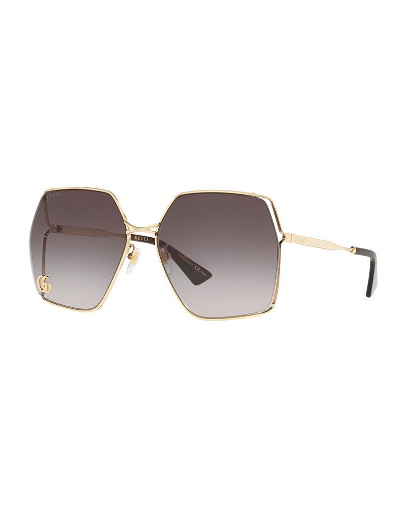 Women's Sunglasses Gg0817S 65 Gold-Tone $142.80 Womens