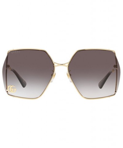 Women's Sunglasses Gg0817S 65 Gold-Tone $142.80 Womens