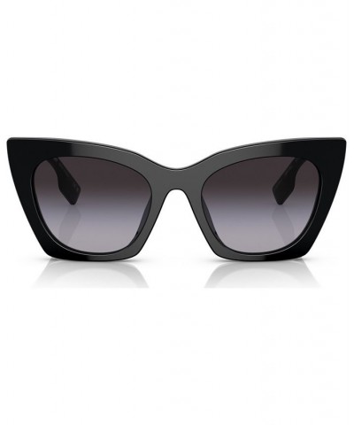 Women's Marianne Sunglasses BE4372U52-Y Black $60.30 Womens