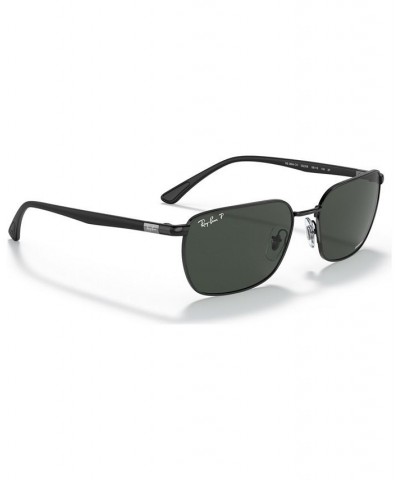 Unisex Polarized Sunglasses RB3684CH 58 Black $61.56 Unisex