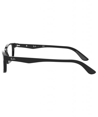 RX5277 Unisex Rectangle Eyeglasses Black $44.75 Unisex