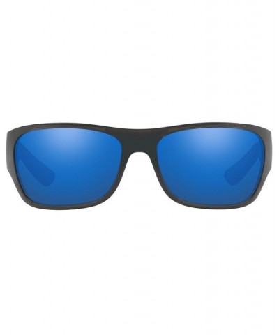 Sunglasses HU2013 63 DARK GREY/ BLUE MIRROR BLUE $26.73 Unisex