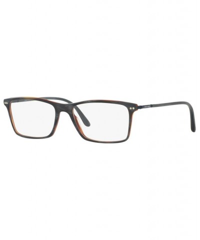 AR7037 Men's Rectangle Eyeglasses Matte Dk H $80.27 Mens