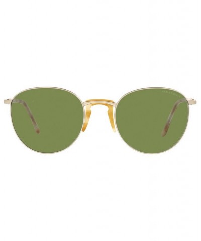 Men's Sunglasses AR6129 54 Matte Pale Gold-Tone $50.32 Mens