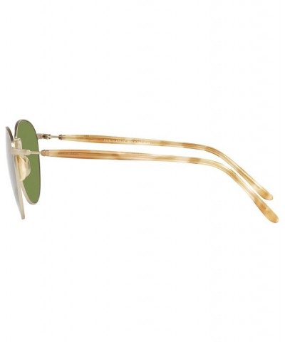 Men's Sunglasses AR6129 54 Matte Pale Gold-Tone $50.32 Mens