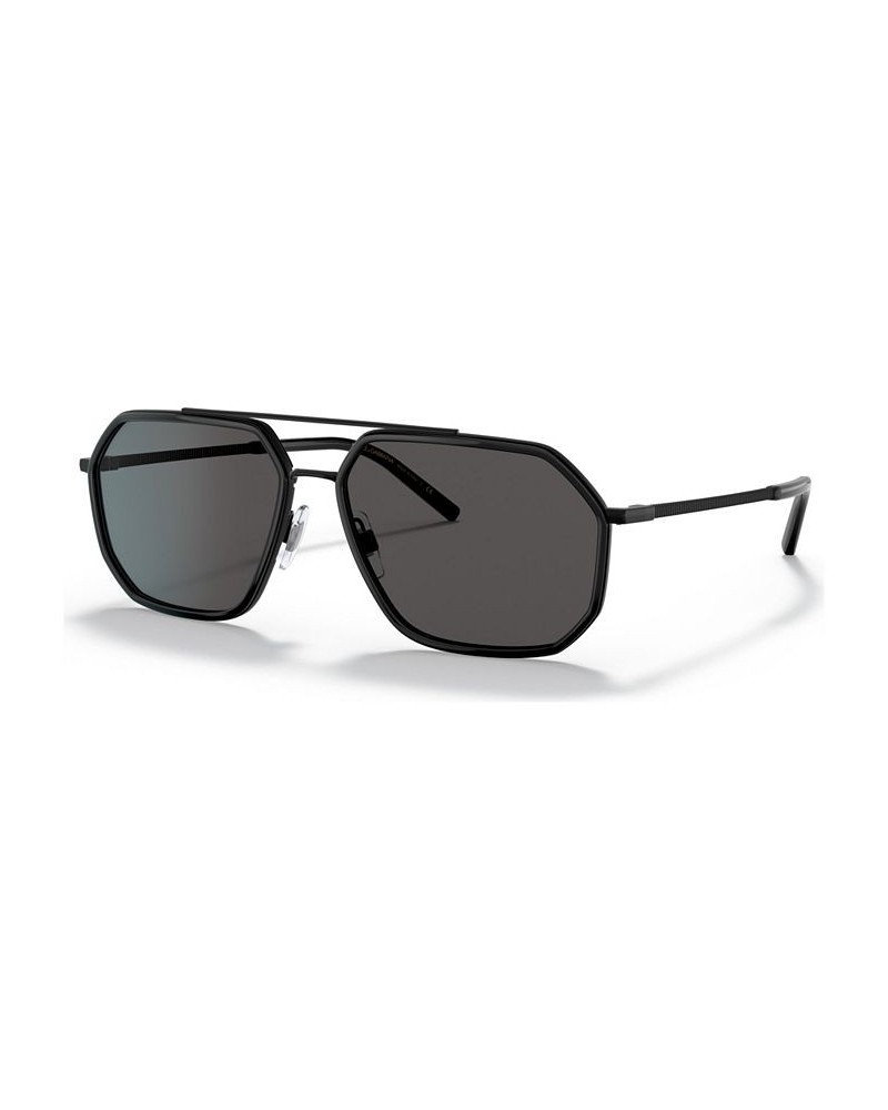 Men's Sunglasses DG228560-X Black Matte/Black $48.36 Mens