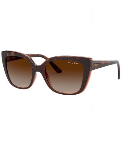 Sunglasses VO5337S53-Y DARK HAVANA/BROWN GRADIENT $22.14 Unisex