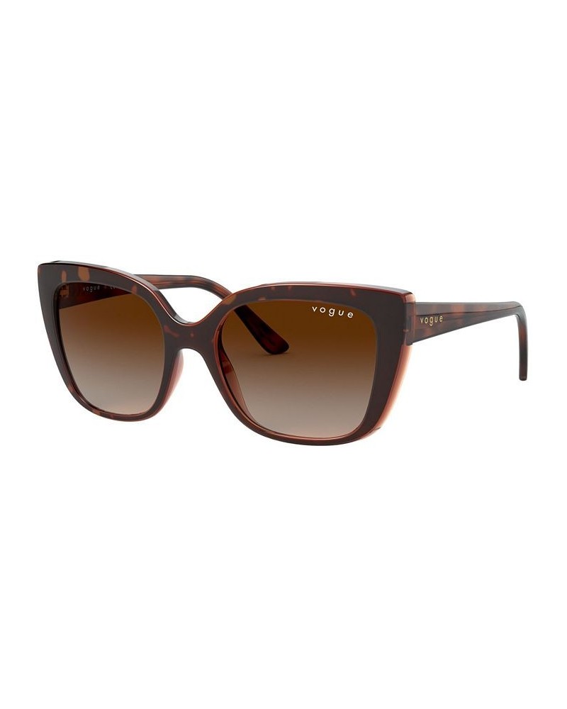 Sunglasses VO5337S53-Y DARK HAVANA/BROWN GRADIENT $22.14 Unisex