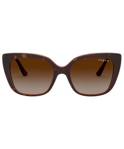 Sunglasses VO5337S53-Y DARK HAVANA/BROWN GRADIENT $22.14 Unisex