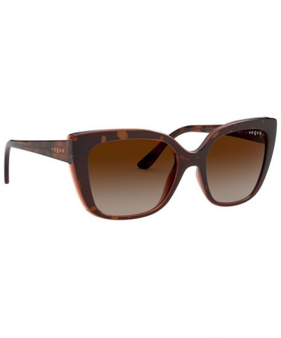 Sunglasses VO5337S53-Y DARK HAVANA/BROWN GRADIENT $22.14 Unisex