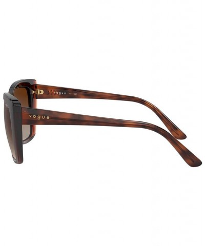 Sunglasses VO5337S53-Y DARK HAVANA/BROWN GRADIENT $22.14 Unisex