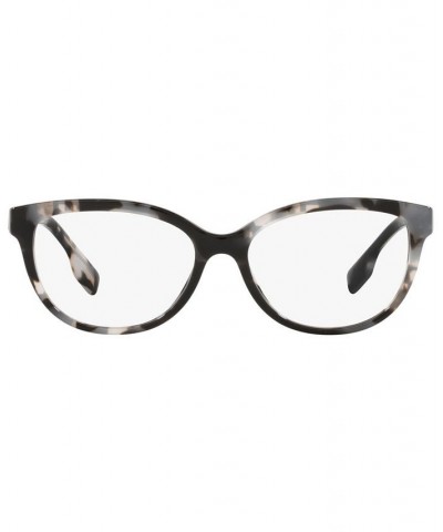 BE2357 ESME Women's Square Eyeglasses Top Check/Striped Brown $61.18 Womens