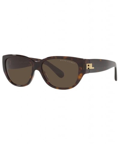 Women's Sunglasses RL8193 56 Shiny Dark Havana $37.74 Womens