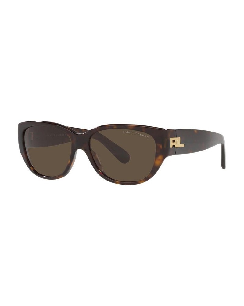 Women's Sunglasses RL8193 56 Shiny Dark Havana $37.74 Womens