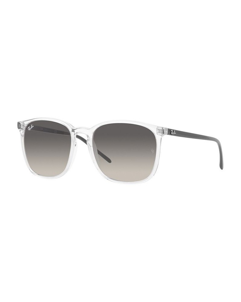 Unisex Sunglasses RB4387 56 Transparent $26.35 Unisex