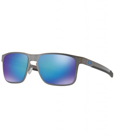 Polarized Holbrook Metal Prizm Sapphire Polarized Sunglasses OO4123 55 GUNMETAL/BLUE MIRROR POLAR $67.86 Unisex