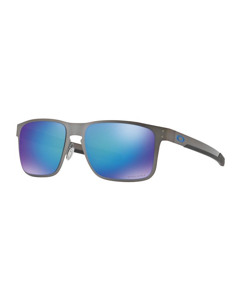 Polarized Holbrook Metal Prizm Sapphire Polarized Sunglasses OO4123 55 GUNMETAL/BLUE MIRROR POLAR $67.86 Unisex