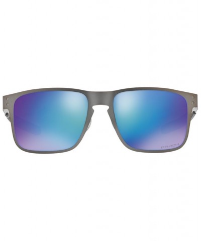 Polarized Holbrook Metal Prizm Sapphire Polarized Sunglasses OO4123 55 GUNMETAL/BLUE MIRROR POLAR $67.86 Unisex