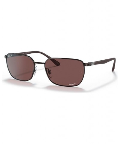 Unisex Polarized Sunglasses RB3684CH 58 Black $61.56 Unisex