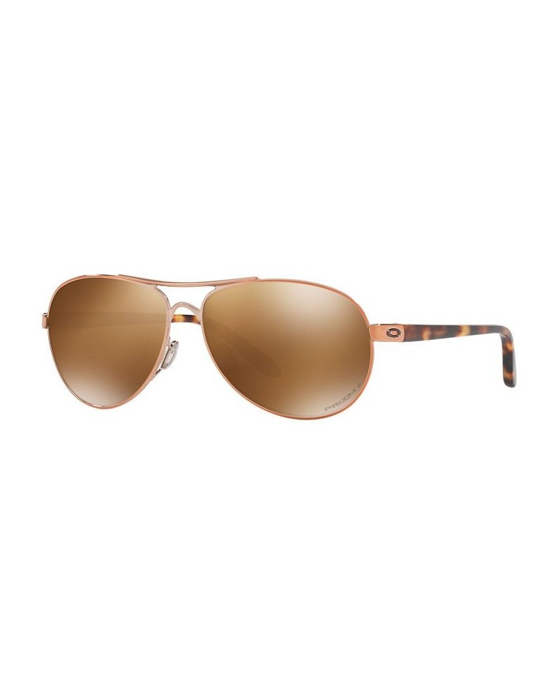 Polarized Sunglasses OO4079 FEEDBACK ROSE GOLD / PRIZM TUNGSTEN POLARIZED $57.50 Unisex