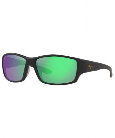 Men's Polarized Sunglasses MJ000673 Local Kine 61 Black Green $55.80 Mens