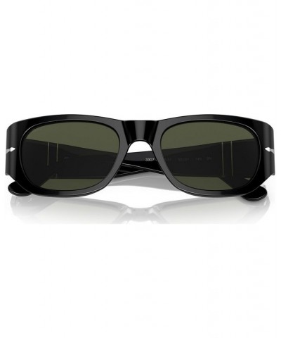 Unisex Sunglasses 0PO3307S953152W Black $90.45 Unisex