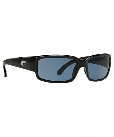 Unisex Polarized Sunglasses BLACK SHINY/GREY $44.46 Unisex