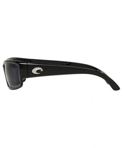 Unisex Polarized Sunglasses BLACK SHINY/GREY $44.46 Unisex