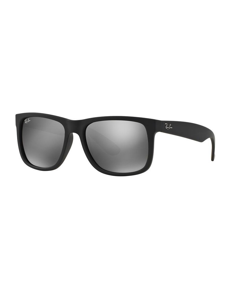 Sunglasses Justin Mirror RB4165 BLACK/GOLD MIRROR $29.70 Unisex