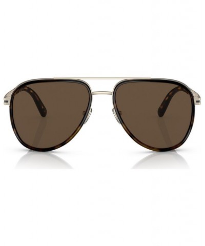 Men's Sunglasses BV506057-X Matte Pale Gold Tone $53.10 Mens