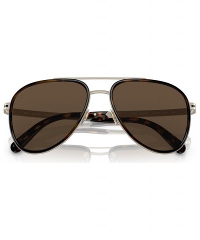 Men's Sunglasses BV506057-X Matte Pale Gold Tone $53.10 Mens