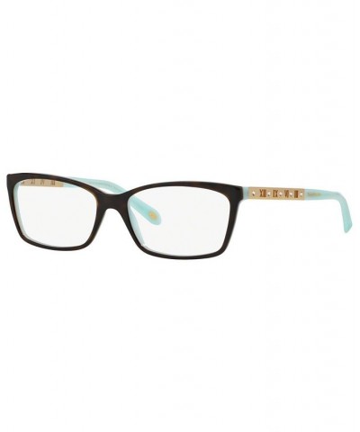 TF2103B Tiffany Atlas Women's Rectangle Eyeglasses Havana Blu $76.36 Womens